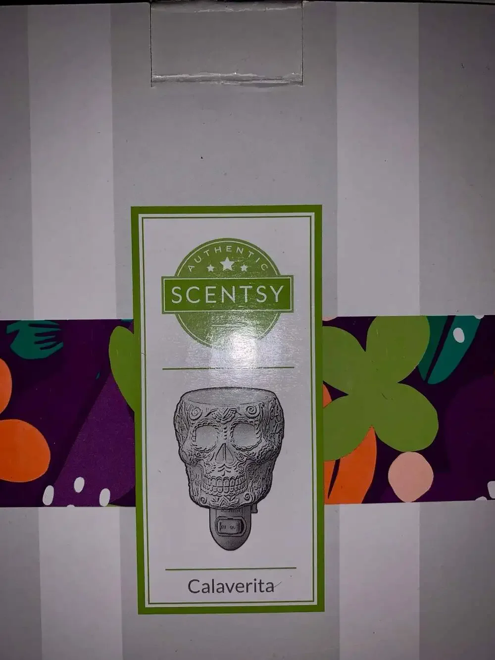 Scentsy Calaverita Sugar Skull Plug-In Wax Warmer